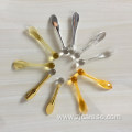 Silver Plastic Cosmetic Spatula Makeup Tools